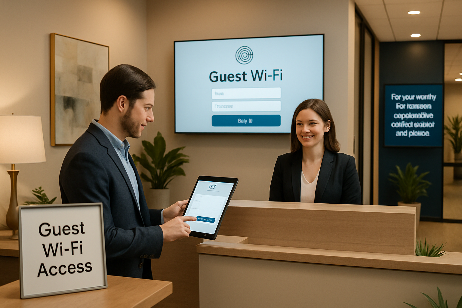Secure guest Wi-Fi