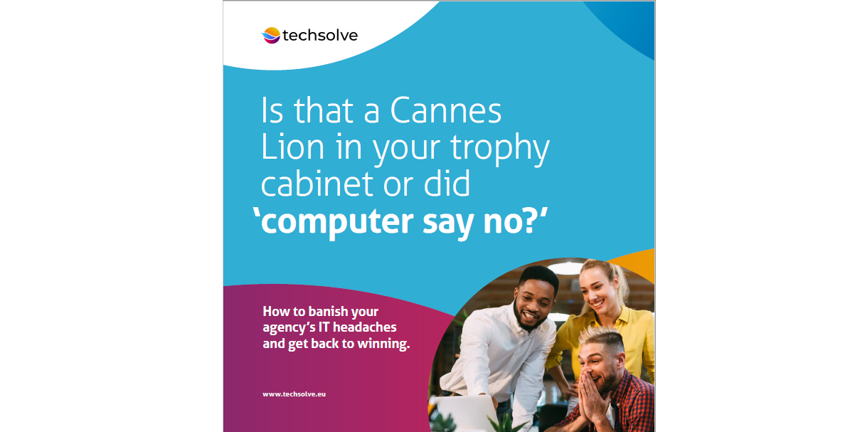front cover of Techsolve's agency e-book