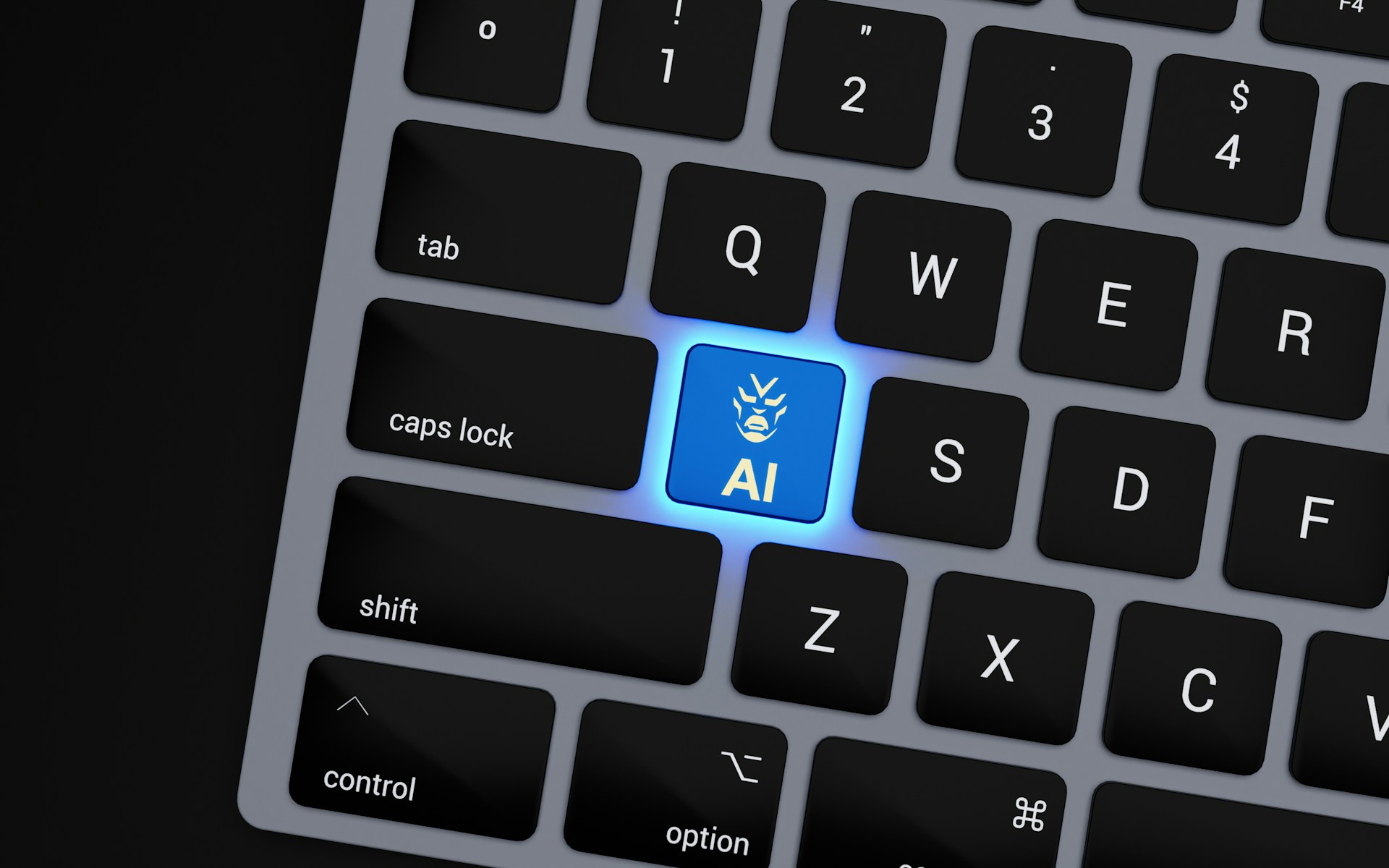 AI button on keyboard